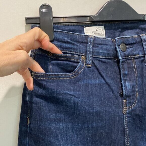 Gap Jeans Midrise skinny Jeans size 26/2 TALL - Picture 4 of 15